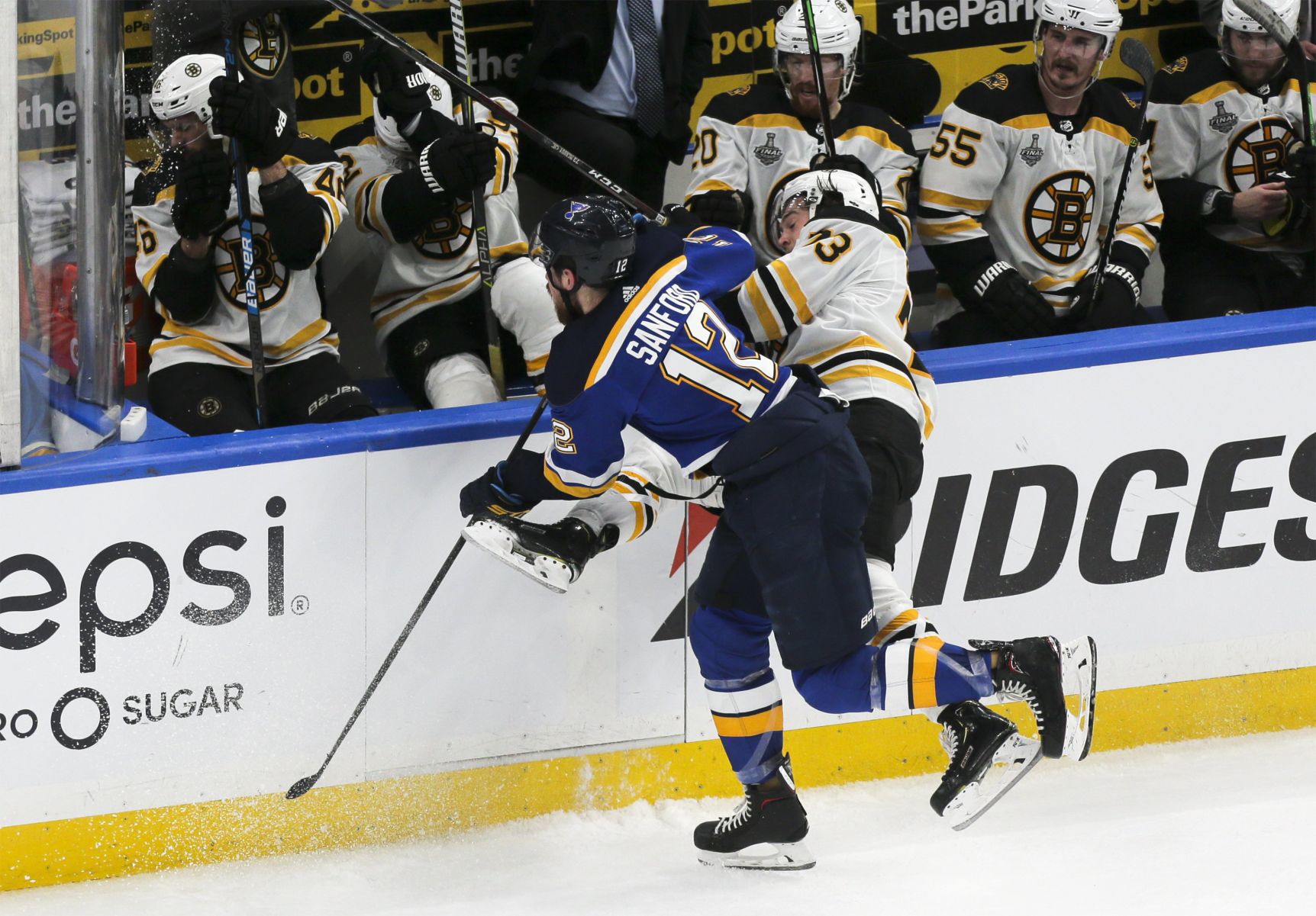 Blues take on Bruins Game 4 of the Stanley Cup Finals